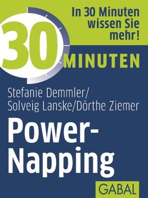 cover image of 30 Minuten Power-Napping